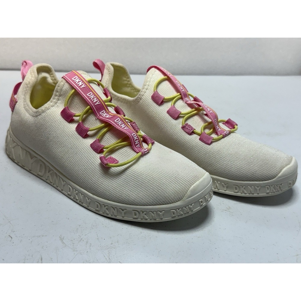 DKNY Sparkle‎ Pink Slip On Sneakers Toddler Girls Size 5 Y2K